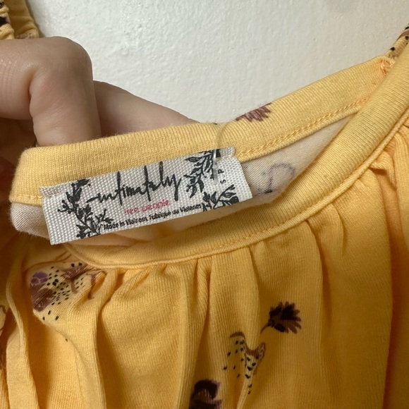 Free People Play Date Floral Print Stretch Cotton Bodysuit - Picture 6 of 7